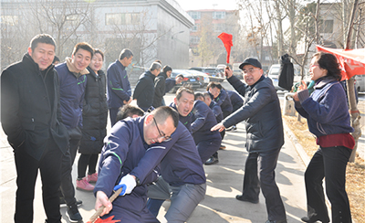 山西航天“迎新春，慶元宵”拔河比賽